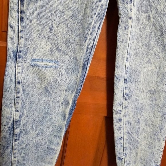 Vintage Chic 80s acid wash distressed jeans sz 10 - Picture 3 of 9